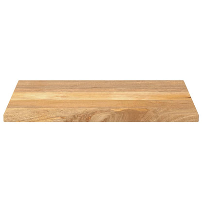 Tafelblad Rechthoekig 80X50X3,8 Cm Massief Mangohout Mangohout (Naturel) 38 mm 80 x 50 cm
