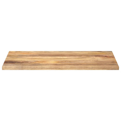 Tafelblad rechthoekig 100x50x3,8 cm massief mangohout