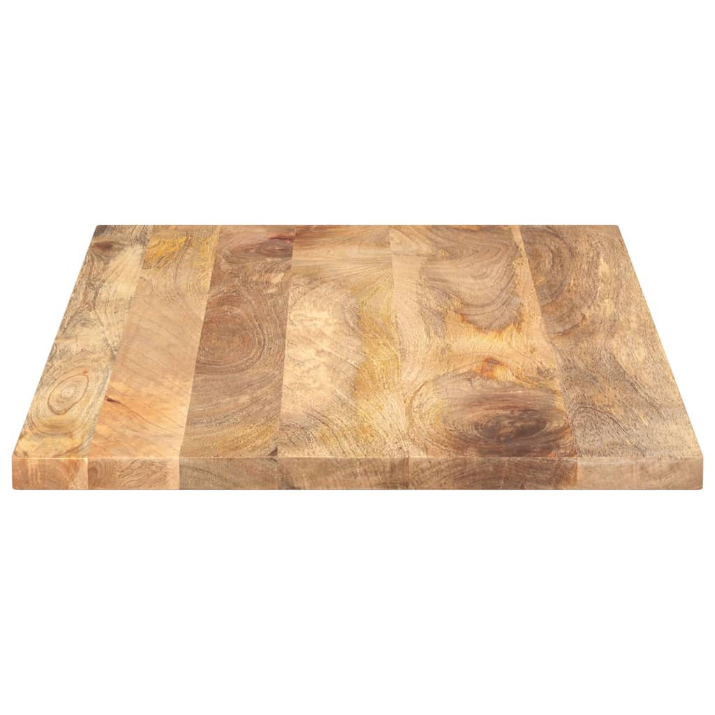 Tafelblad rechthoekig 100x50x3,8 cm massief mangohout