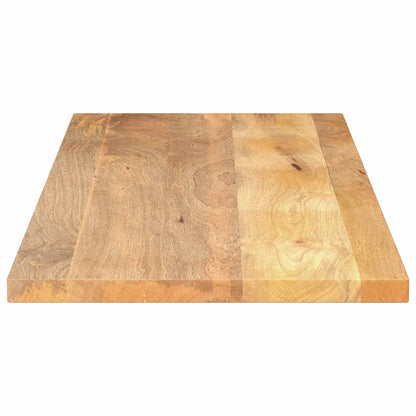 Tafelblad Rechthoekig 140X50X3,8 Cm Massief Mangohout Mangohout (Naturel) 38 mm