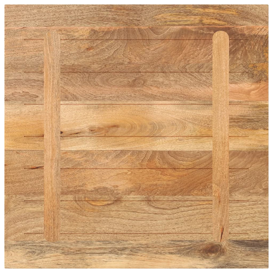 Tafelblad Vierkant 70X70X3,8 Cm Massief Mangohout