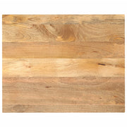 Tafelblad massief mangohout 90x80 cm