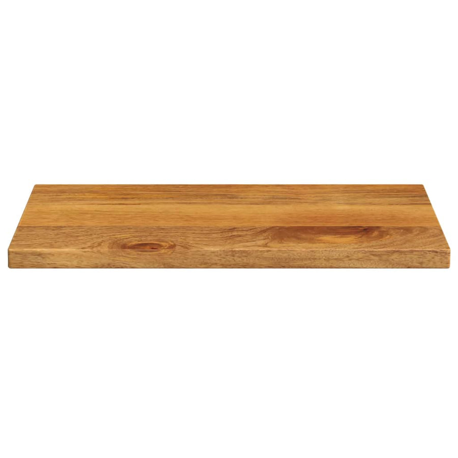 Tafelblad rechthoekig 50x30x2,5 cm massief mangohout