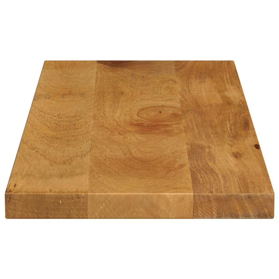 Tafelblad rechthoekig 90x30x2,5 cm massief mangohout