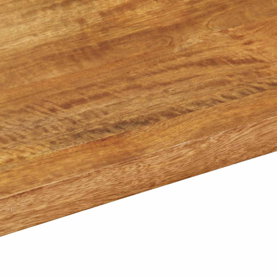 Tafelblad rechthoekig 90x30x2,5 cm massief mangohout