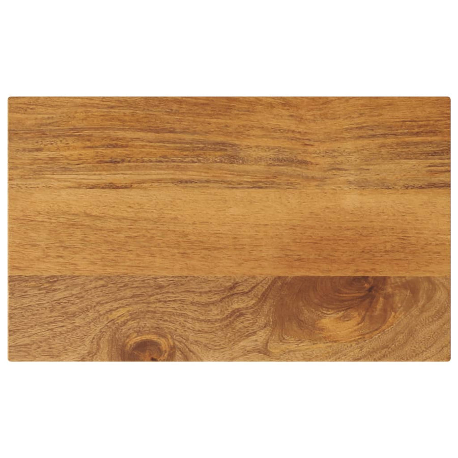 Tafelblad rechthoekig 50x40x2,5 cm massief mangohout