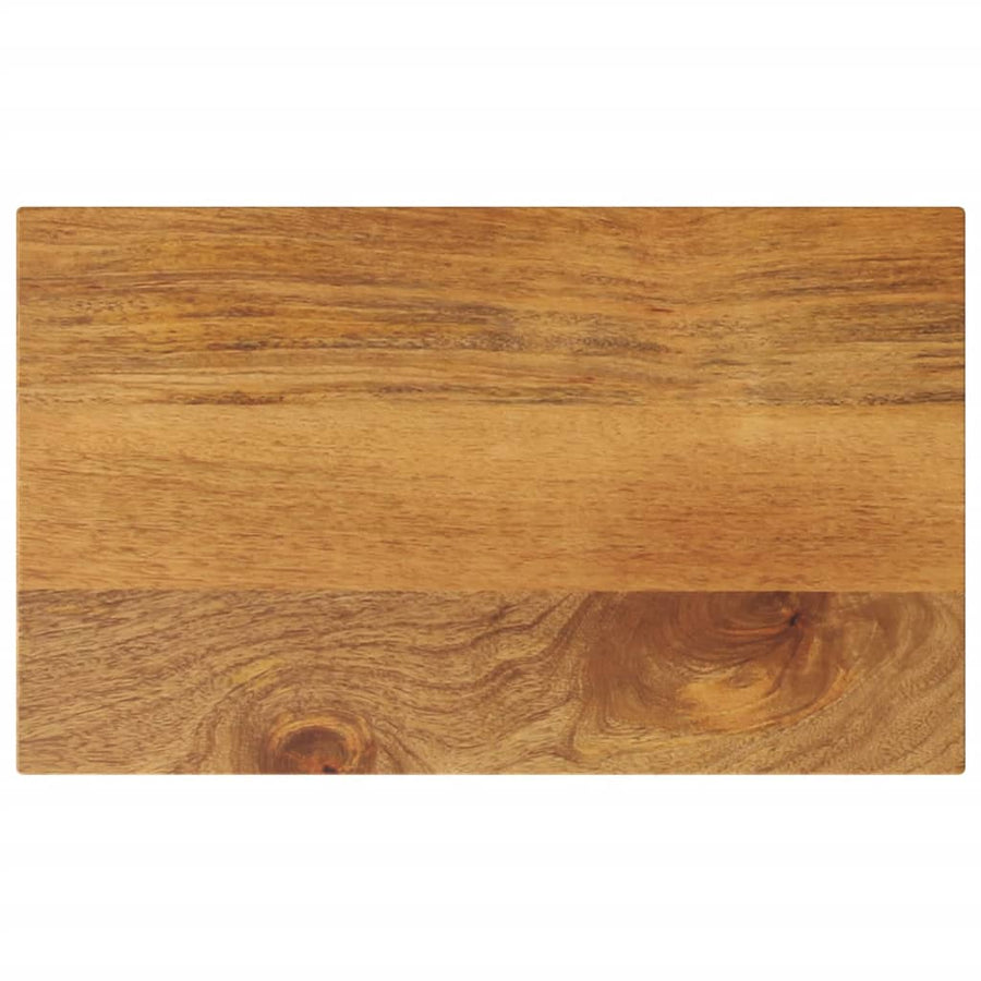 Tafelblad rechthoekig 60x40x2,5 cm massief mangohout