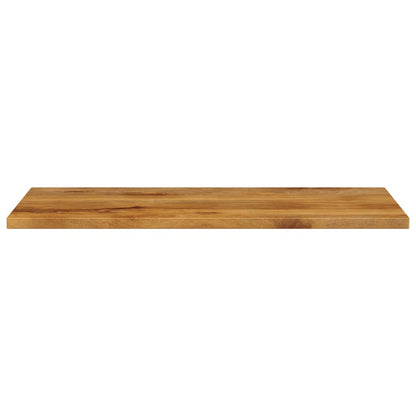 Tafelblad rechthoekig 100x60x2,5 cm massief mangohout