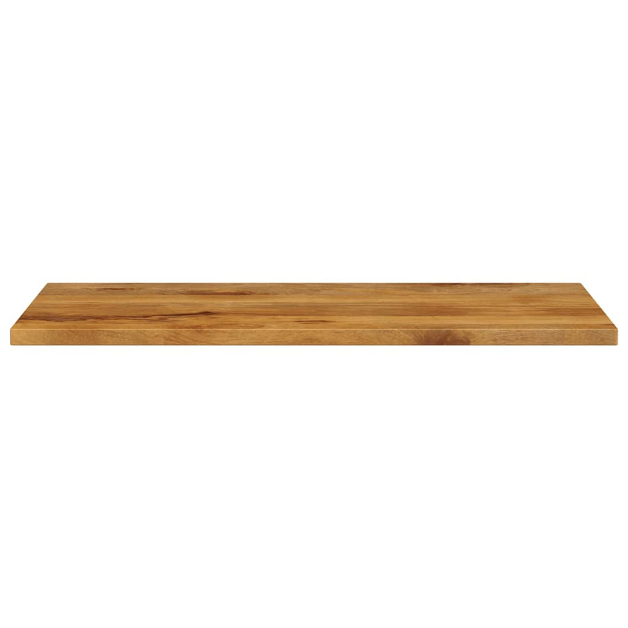 Tafelblad rechthoekig 110x60x2,5 cm massief mangohout