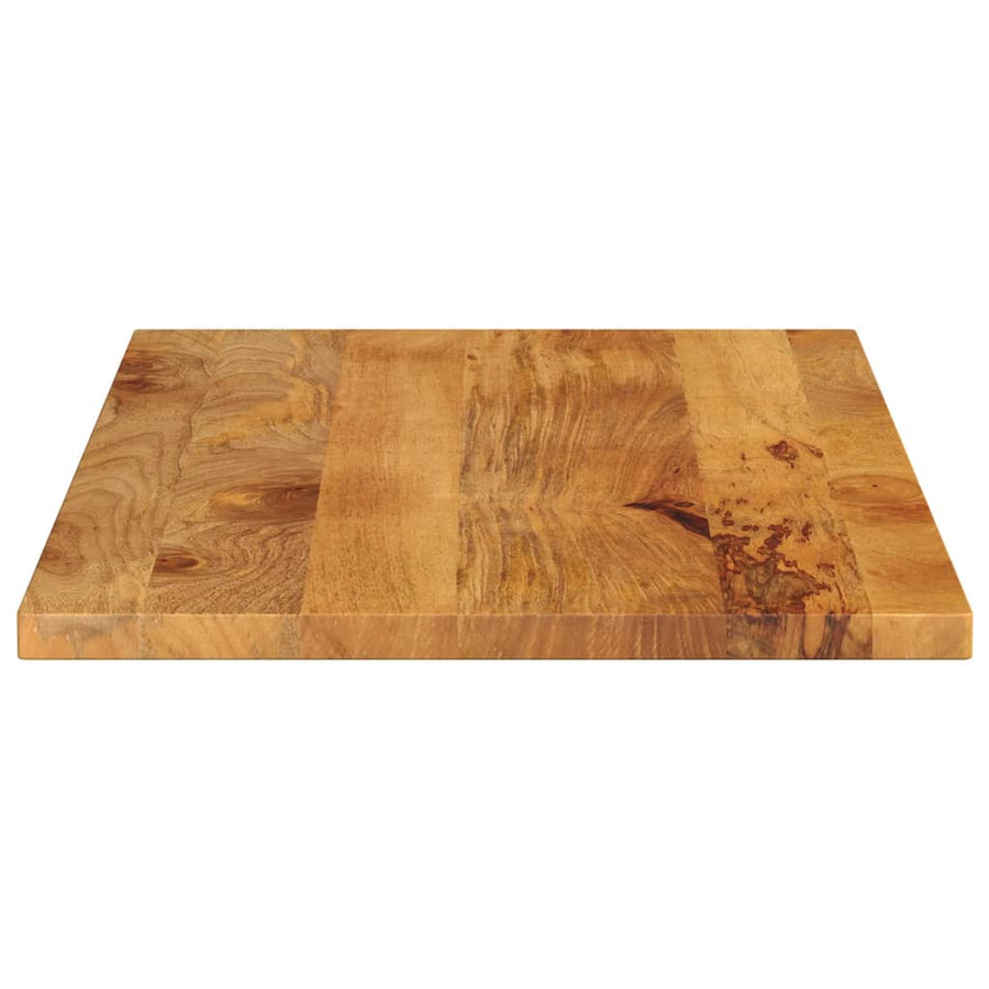 Tafelblad rechthoekig 110x60x2,5 cm massief mangohout