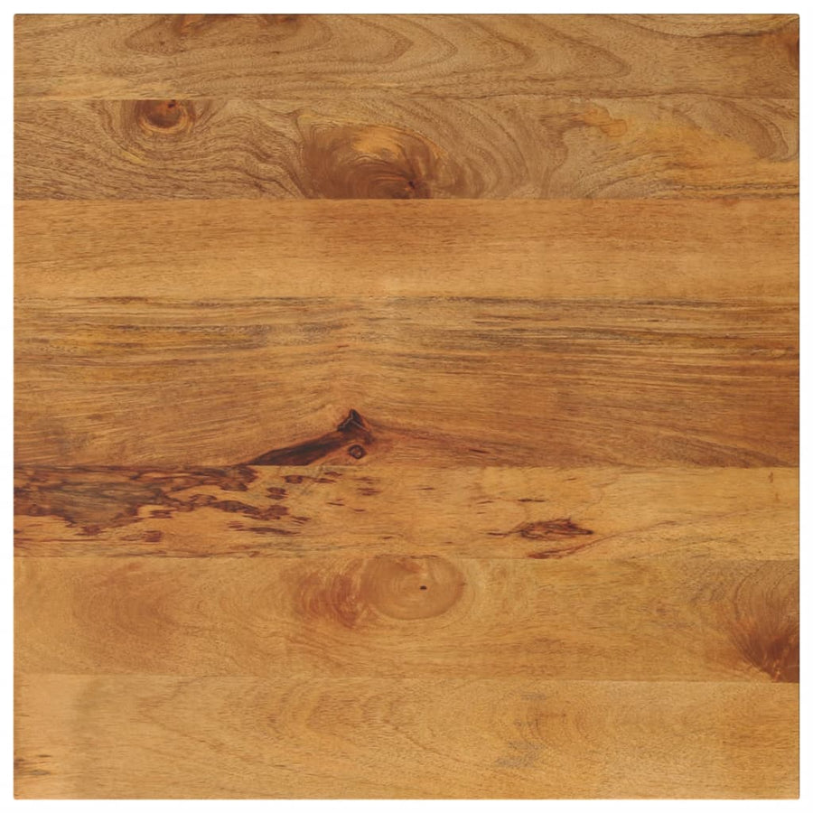 Tafelblad vierkant 70x70x2,5 cm massief mangohout