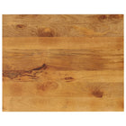 Tabletop rectangular 90x80x2.5 cm solid mango wood