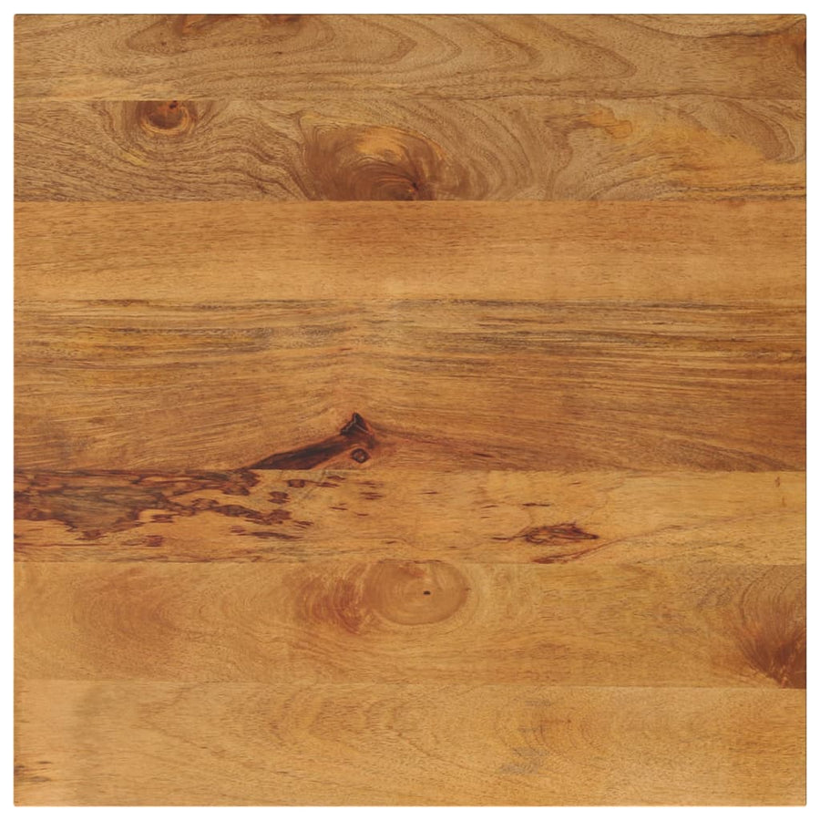 Tafelblad vierkant 90x90x2,5 cm massief mangohout