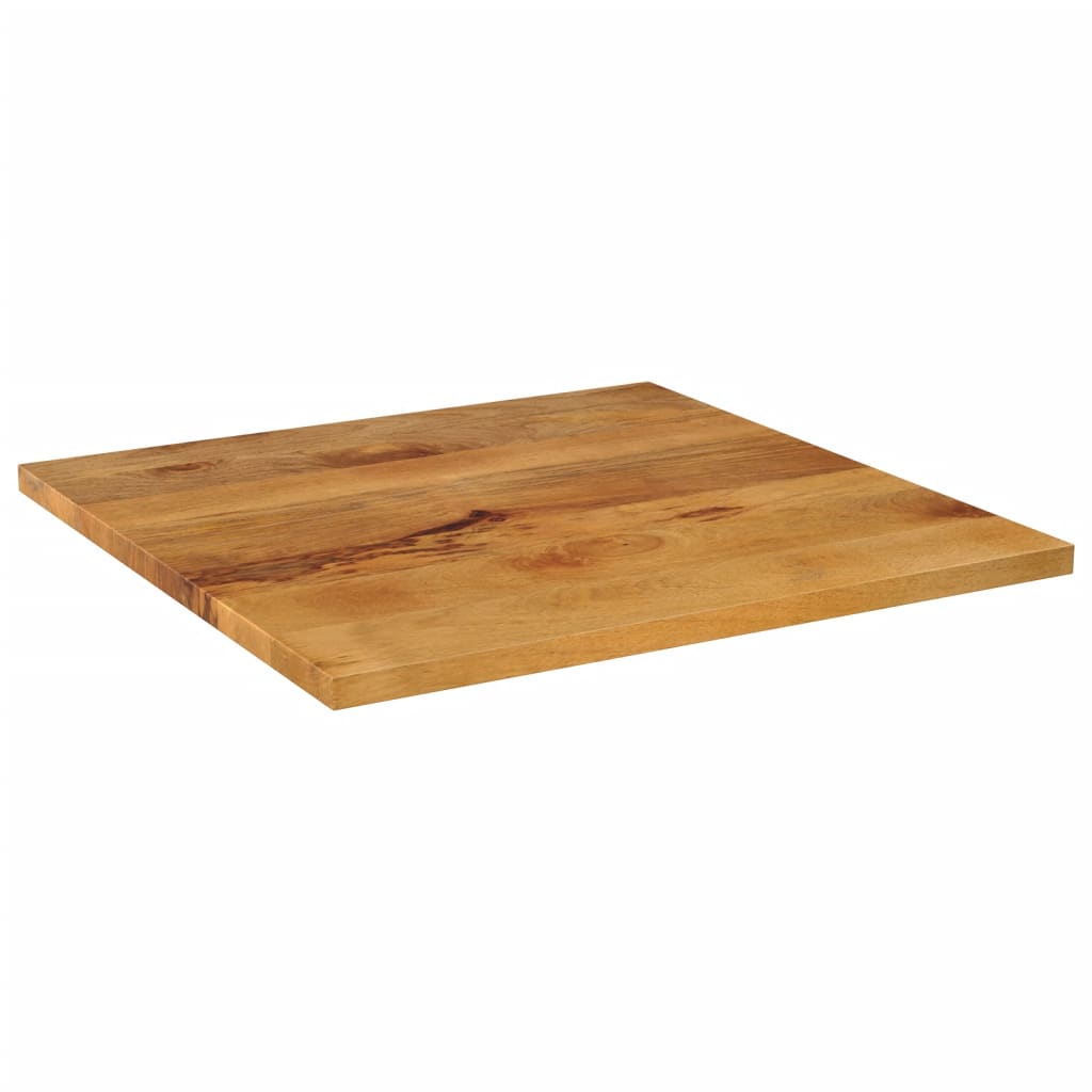 Tafelblad vierkant 90x90x2,5 cm massief mangohout