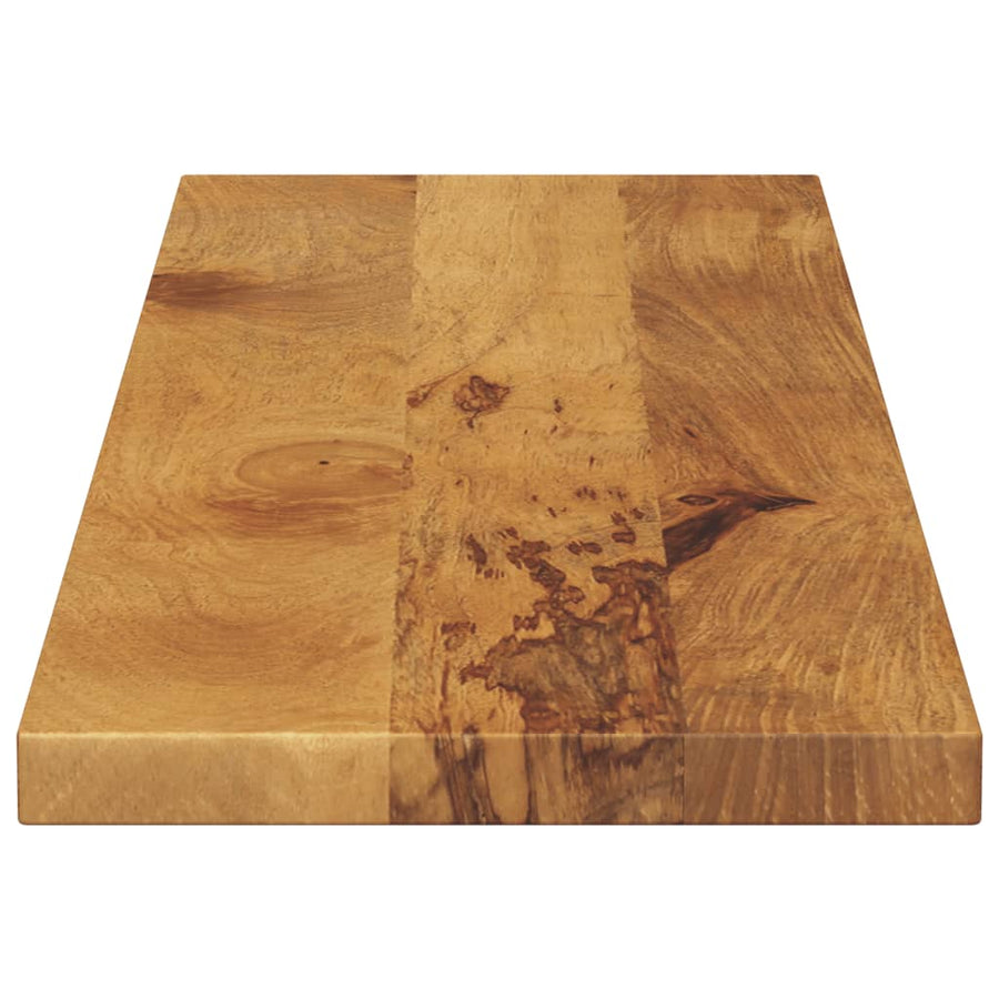 Tafelblad Rechthoekig 110X20X3,8 Cm Massief Mangohout Mangohout (Eikenafwerking) 38 mm 110 x 20 cm