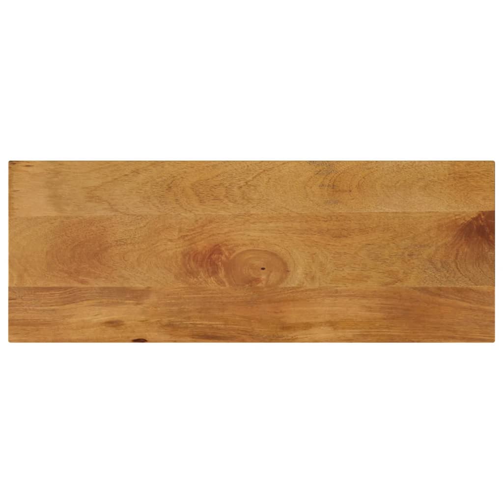 Tafelblad Rechthoekig 70X30X3,8 Cm Massief Mangohout Mangohout (Eikenafwerking) 38 mm 70 x 30 cm
