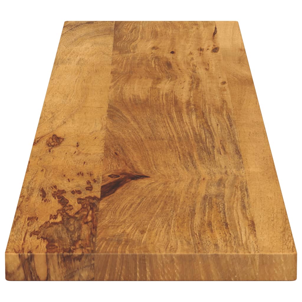 Tafelblad rechthoekig 180x30x3,8 cm massief mangohout