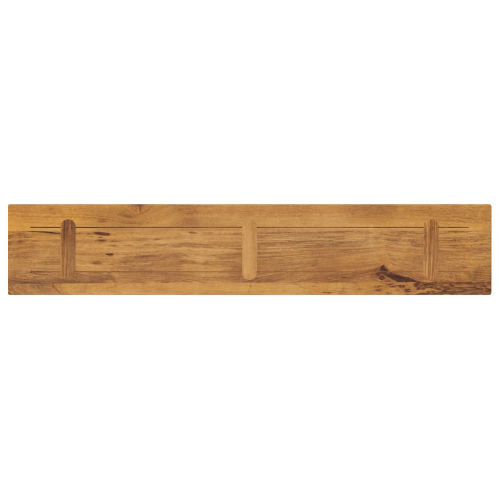 Tafelblad rechthoekig 180x30x3,8 cm massief mangohout