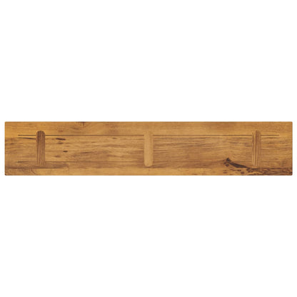 Tafelblad rechthoekig 180x30x3,8 cm massief mangohout