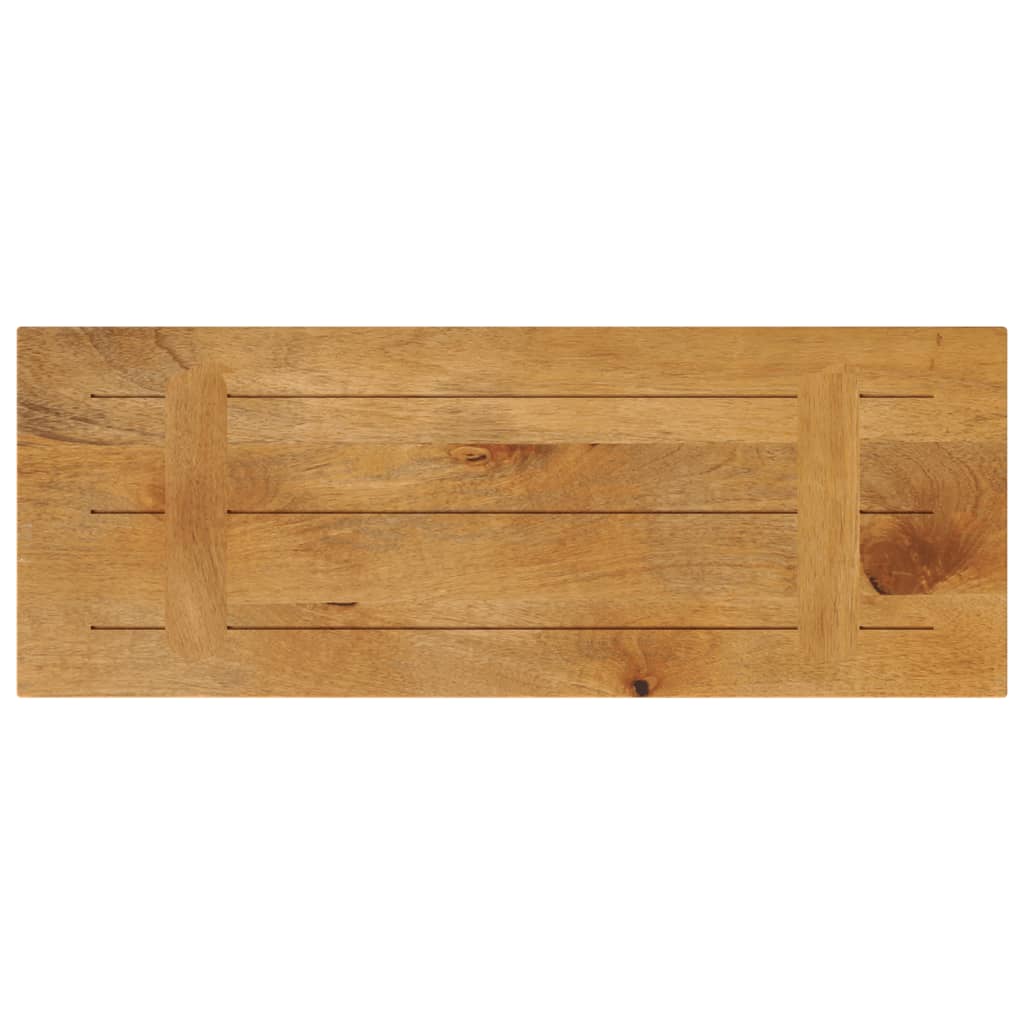 Tafelblad Rechthoekig 80X40X3,8 Cm Massief Mangohout Mangohout (Eikenafwerking) 38 mm 80 x 40 cm