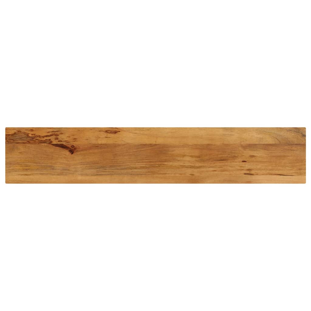 Tafelblad rechthoekig 160x40x3,8 cm massief mangohout