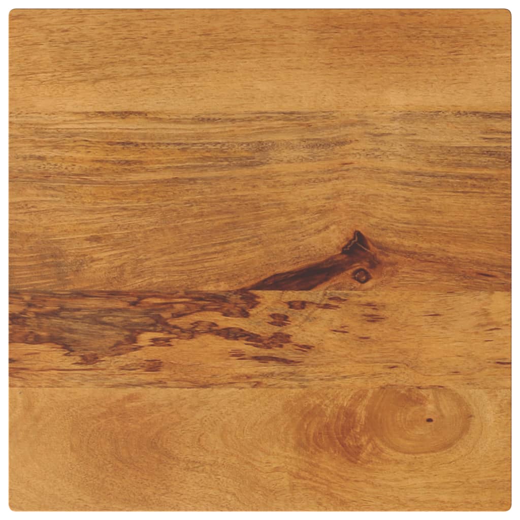 Tafelblad vierkant 50x50x3,8 cm massief mangohout