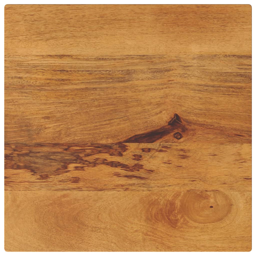 Tafelblad vierkant 50x50x3,8 cm massief mangohout