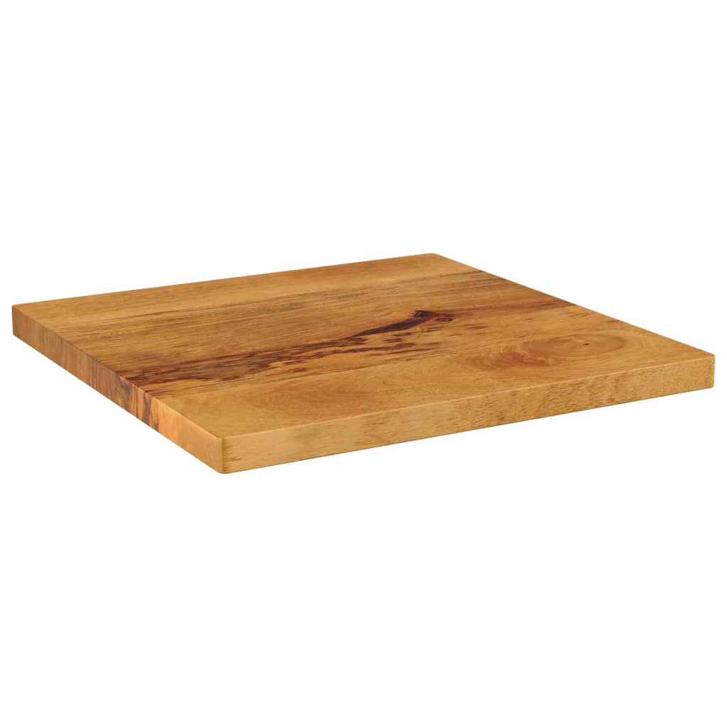 Tafelblad vierkant 50x50x3,8 cm massief mangohout