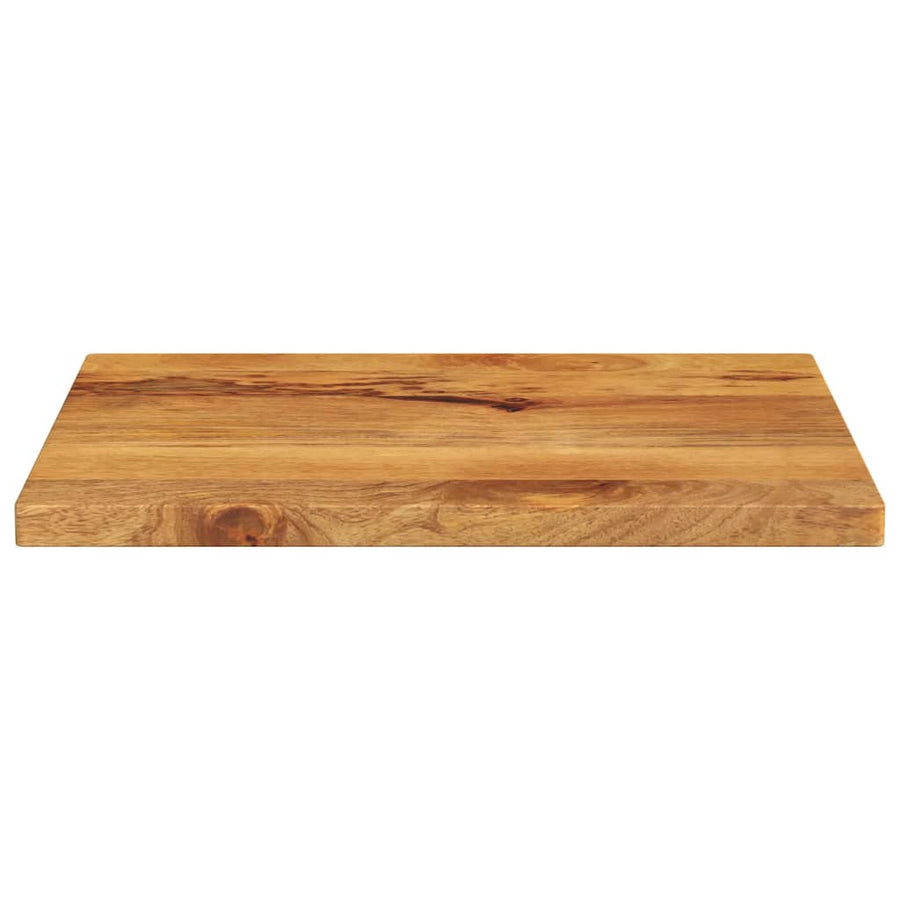 Tafelblad rechthoekig 60x50x3,8 cm massief mangohout