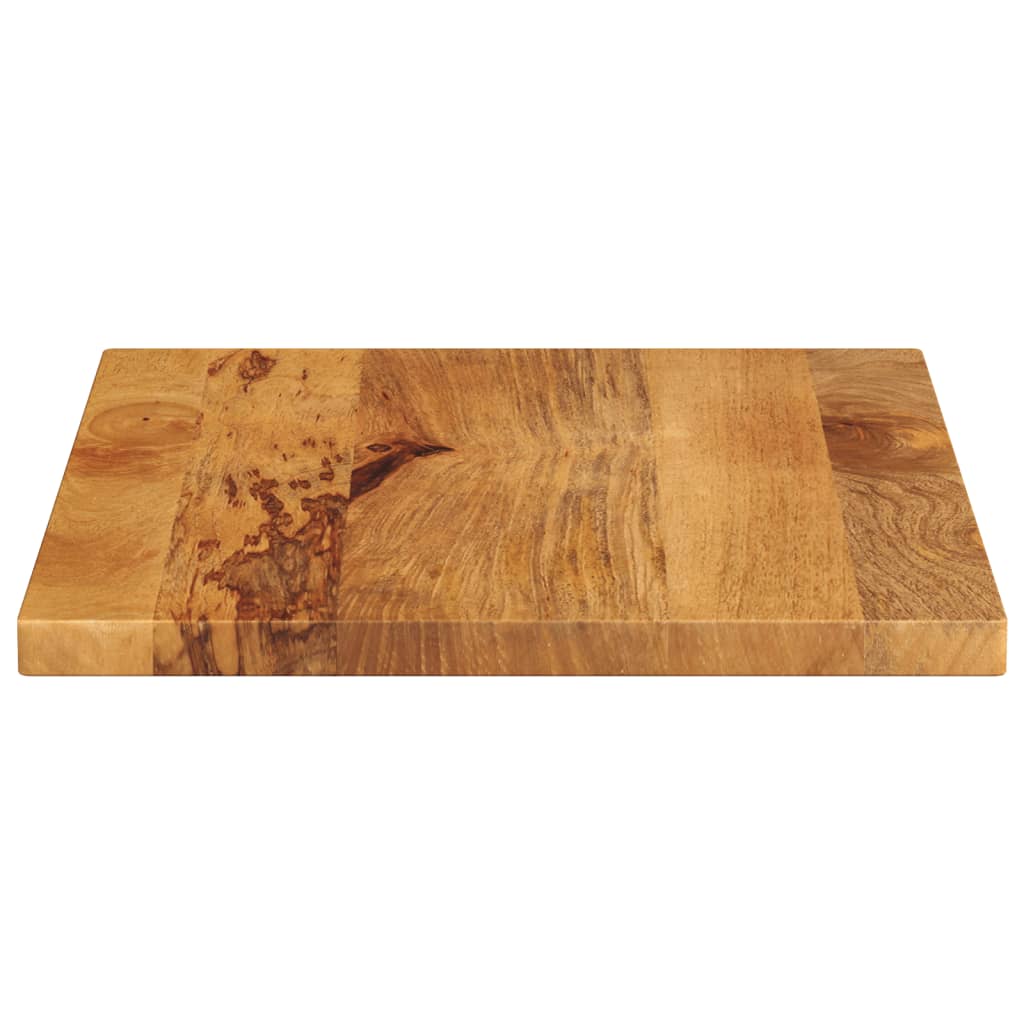 Tafelblad rechthoekig 60x50x3,8 cm massief mangohout