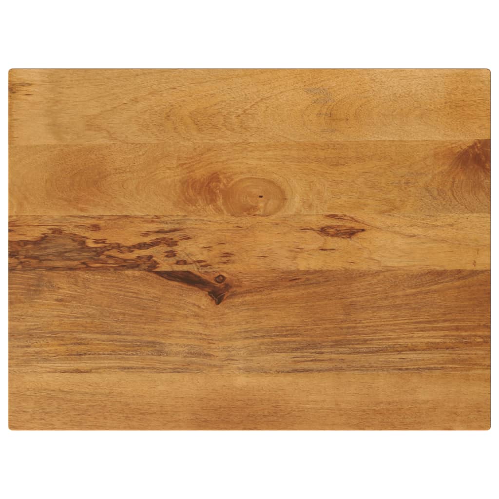 Tafelblad rechthoekig 70x50x3,8 cm massief mangohout