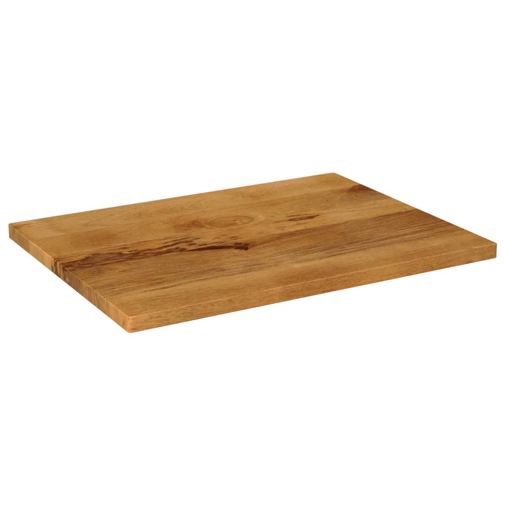 Tafelblad rechthoekig 70x50x3,8 cm massief mangohout