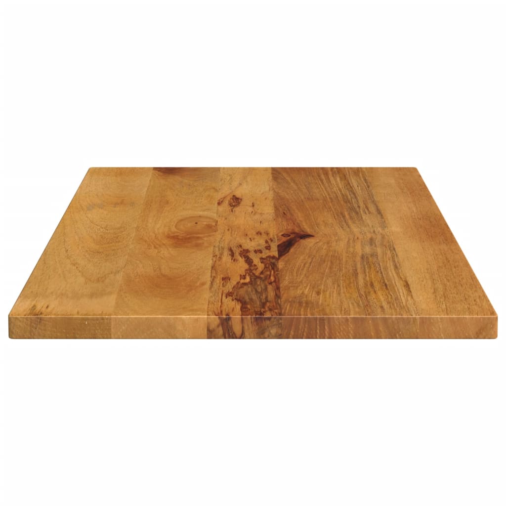 Tafelblad rechthoekig 80x50x3,8 cm massief mangohout