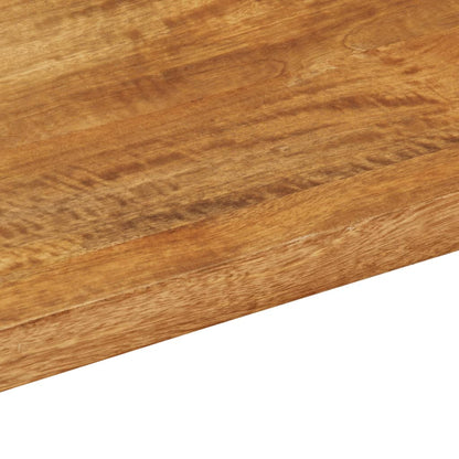 Tafelblad rechthoekig 90x50x3,8 cm massief mangohout
