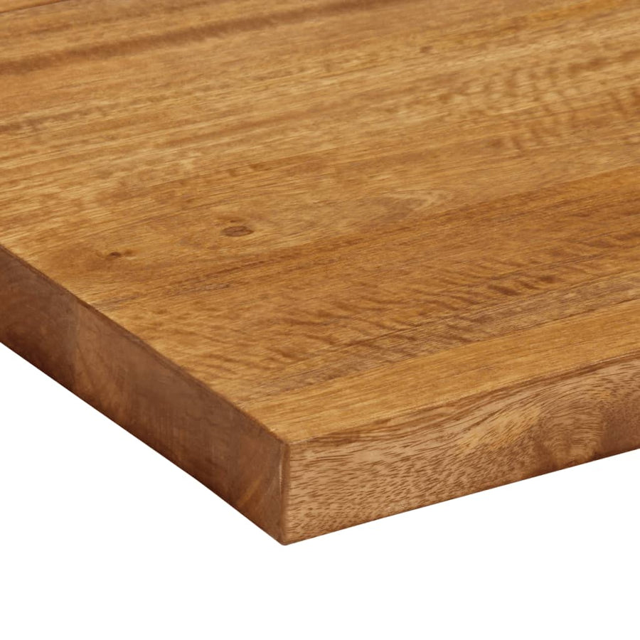 Tafelblad rechthoekig 70x60x3,8 cm massief mangohout