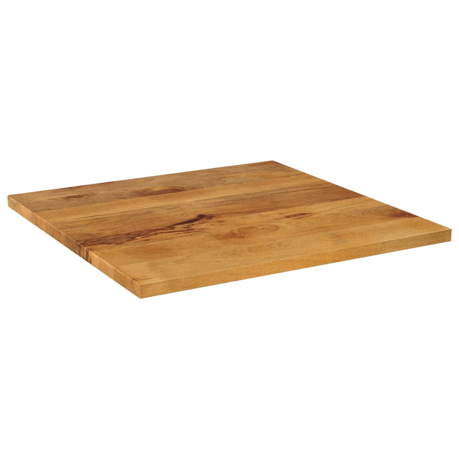 Tafelblad Vierkant 70X70X3,8 Cm Massief Mangohout Mangohout (Eikenafwerking) 38 mm 70 x 70 cm