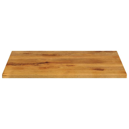 Tafelblad Rechthoekig 90X80X3,8 Cm Massief Mangohout Mangohout (Eikenafwerking) 38 mm 90 x 80 cm