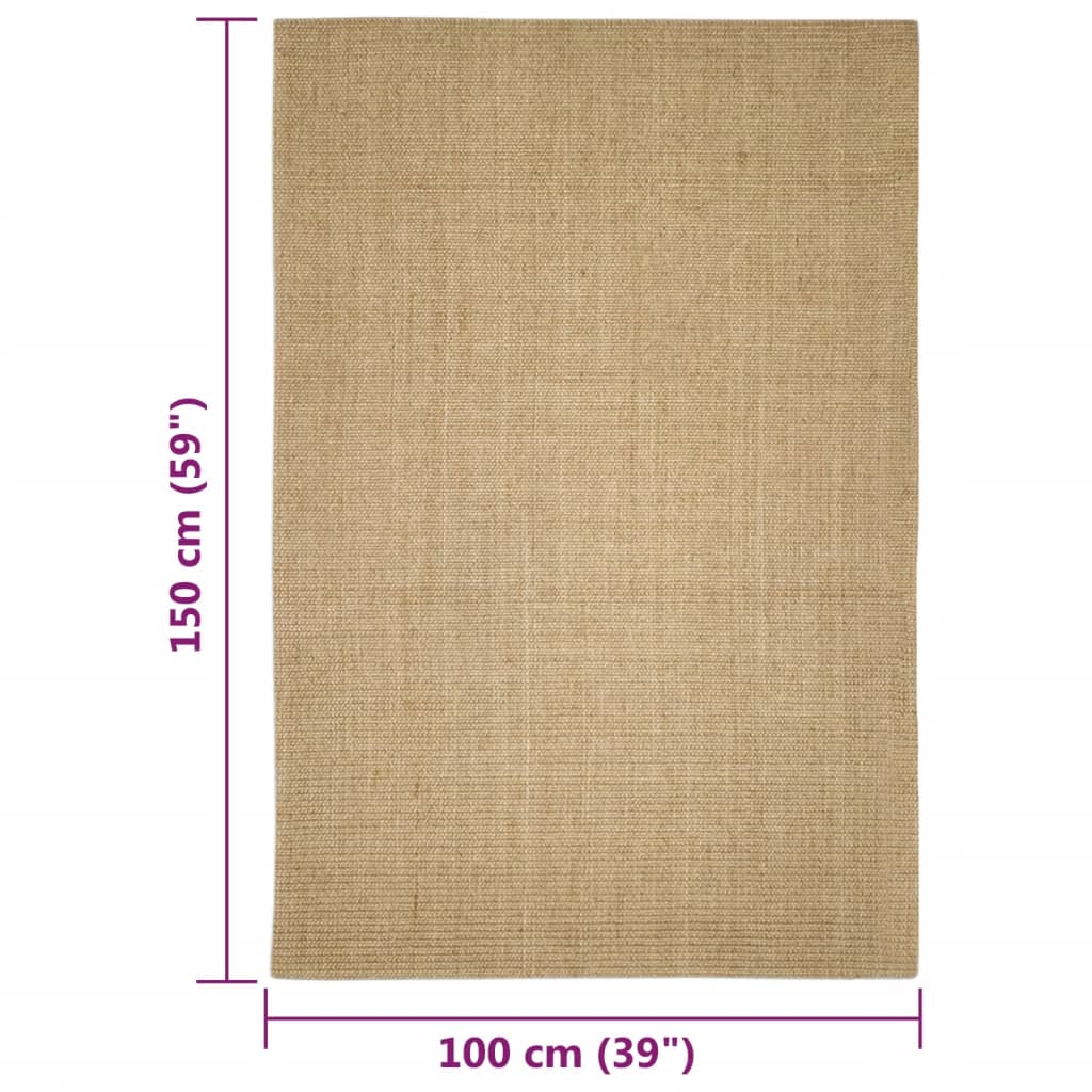 Sisalmat Voor Krabpaal 100 x 150 cm