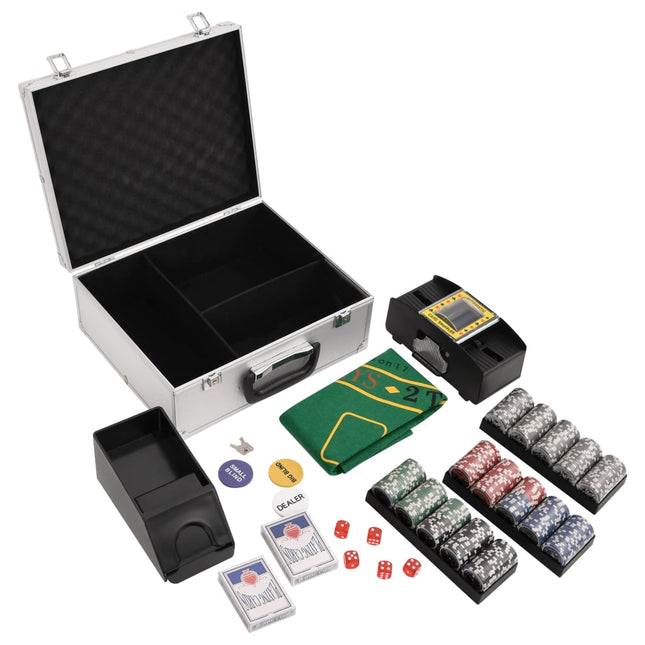 -Delige Pokerset ,5 G 300 Laserchip (11,5 g)