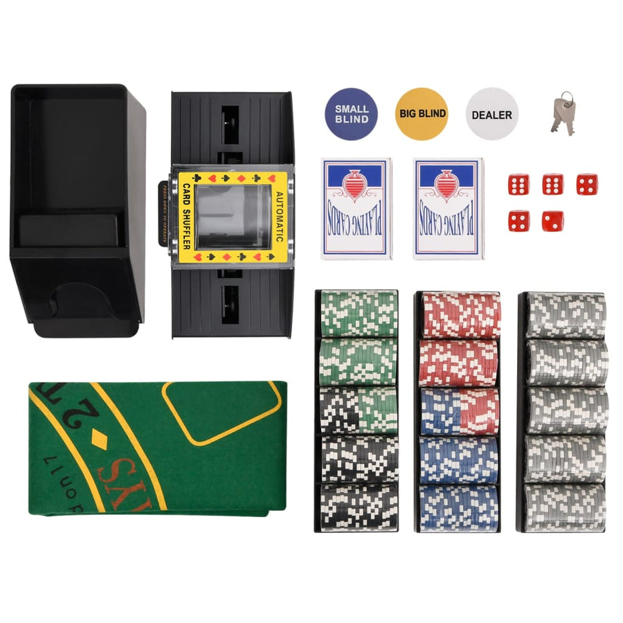 -Delige Pokerset ,5 G 300 Laserchip (11,5 g)