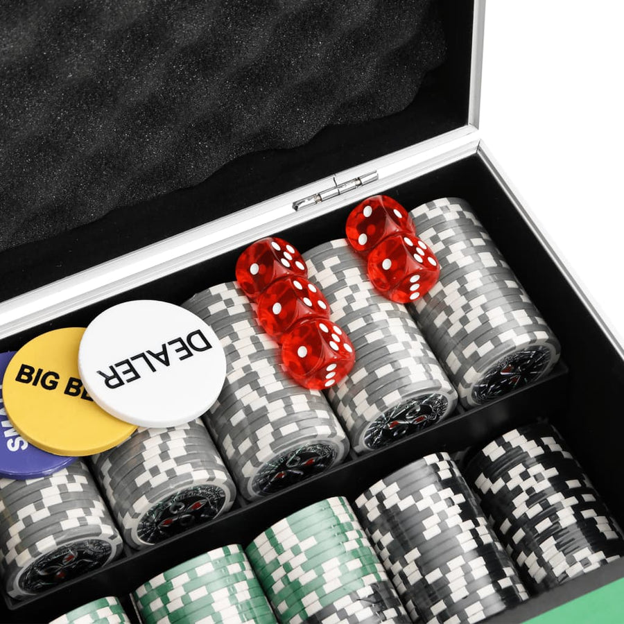 -Delige Pokerset ,5 G 300 Laserchip (11,5 g)