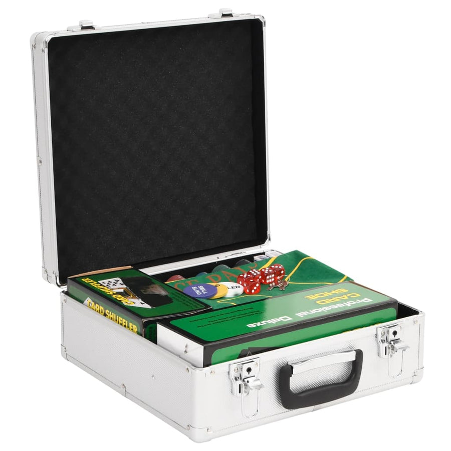 -Delige Pokerset 4 G 600 Chip (4 g)