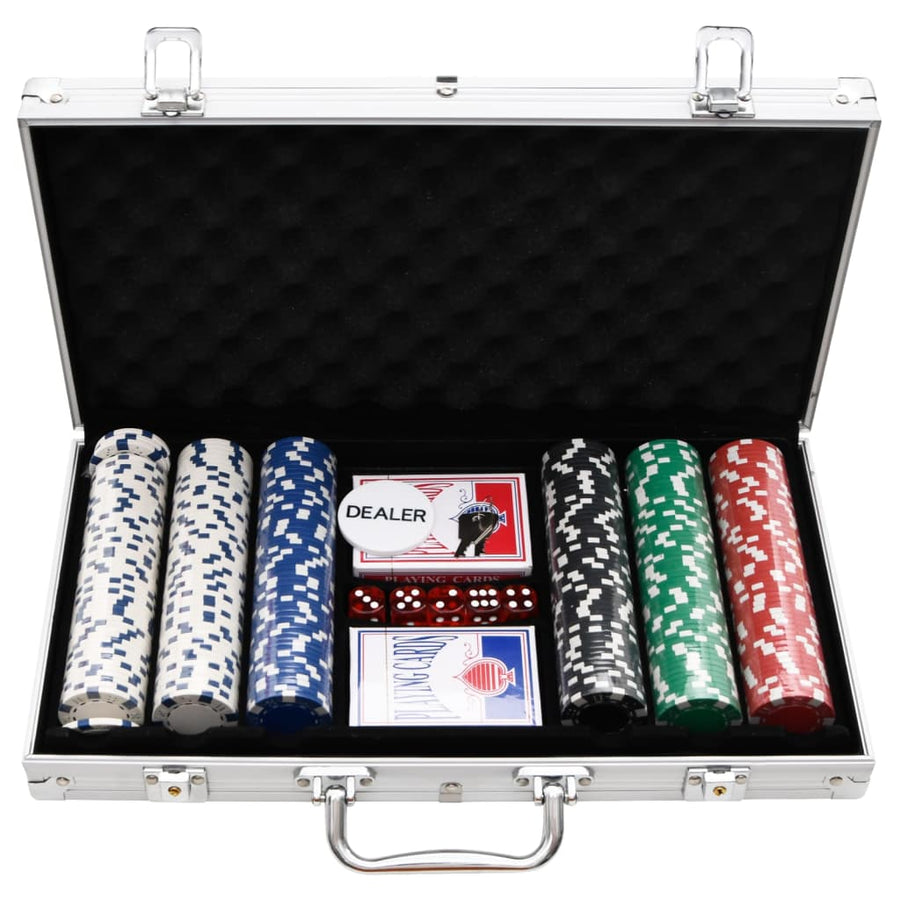 -Delige Pokerset ,5 G Chip (11.5 g)