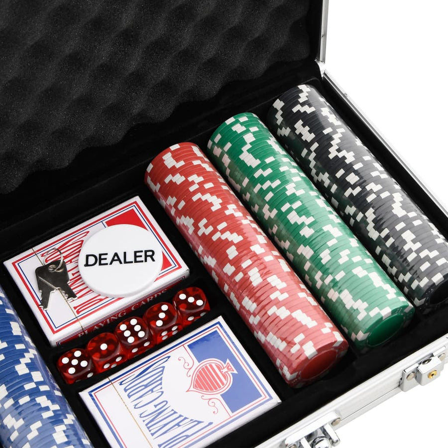-Delige Pokerset ,5 G Chip (11.5 g)
