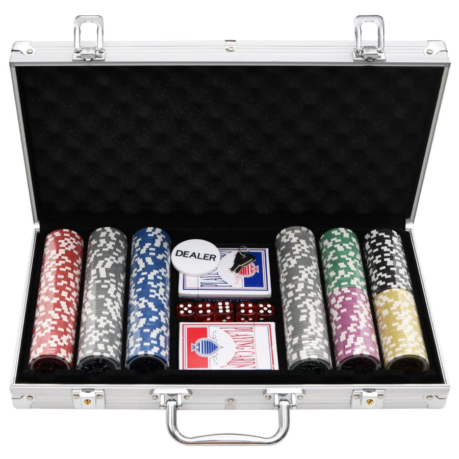 -Delige Pokerset ,5 G Laserchip (11,5 g)