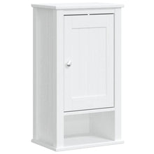 Badkamerkast Berg 40X27X71,5 Cm Massief Grenenhout Wit
