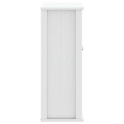 Badkamerkast BERG 69,5x27x71,5 cm massief grenenhout wit