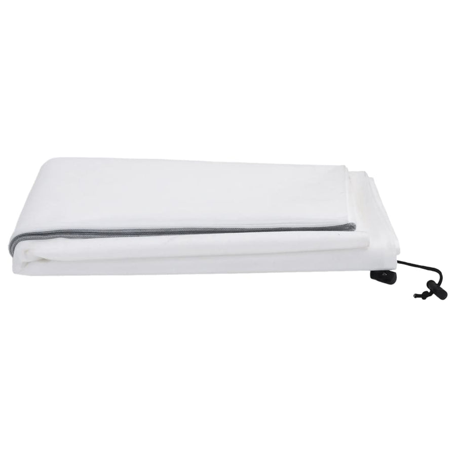 Plantenhoezen met ritssluiting 4 st 70 g/m² 1,2x1,8 m