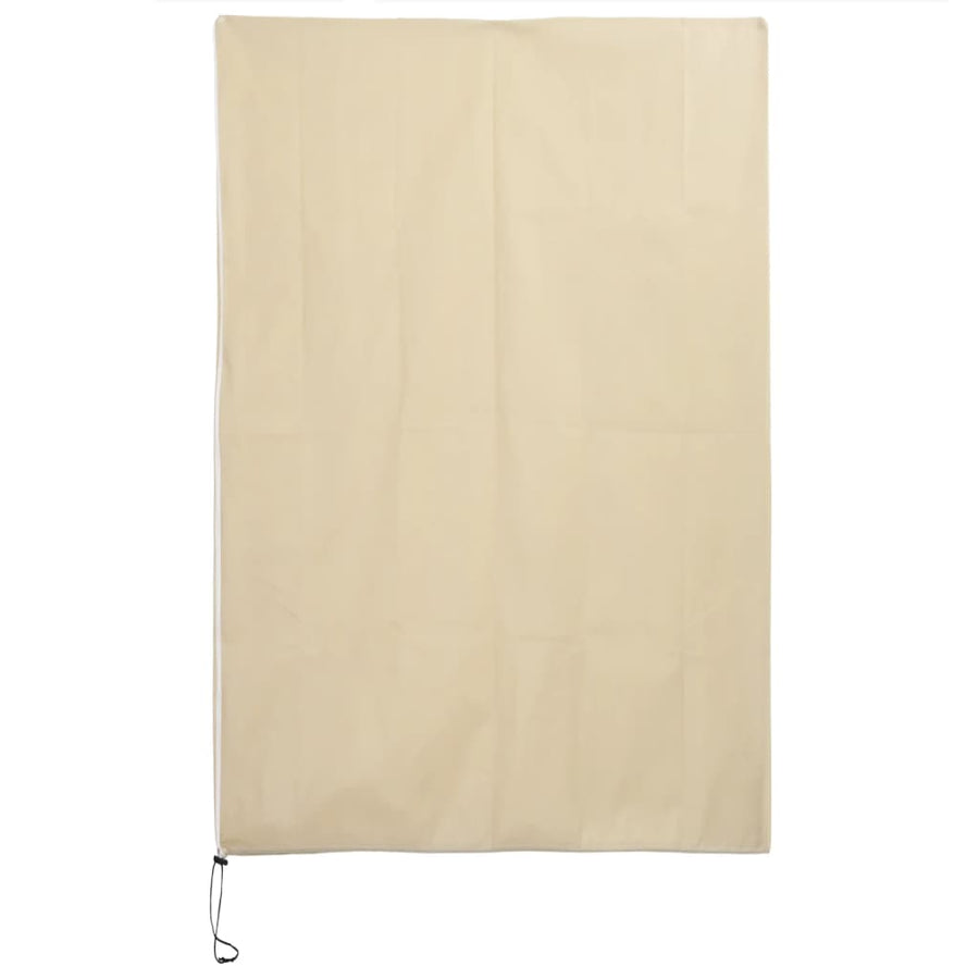 Plantenhoezen met ritssluiting 4 st 70 g/m² 1,2x1,8 m