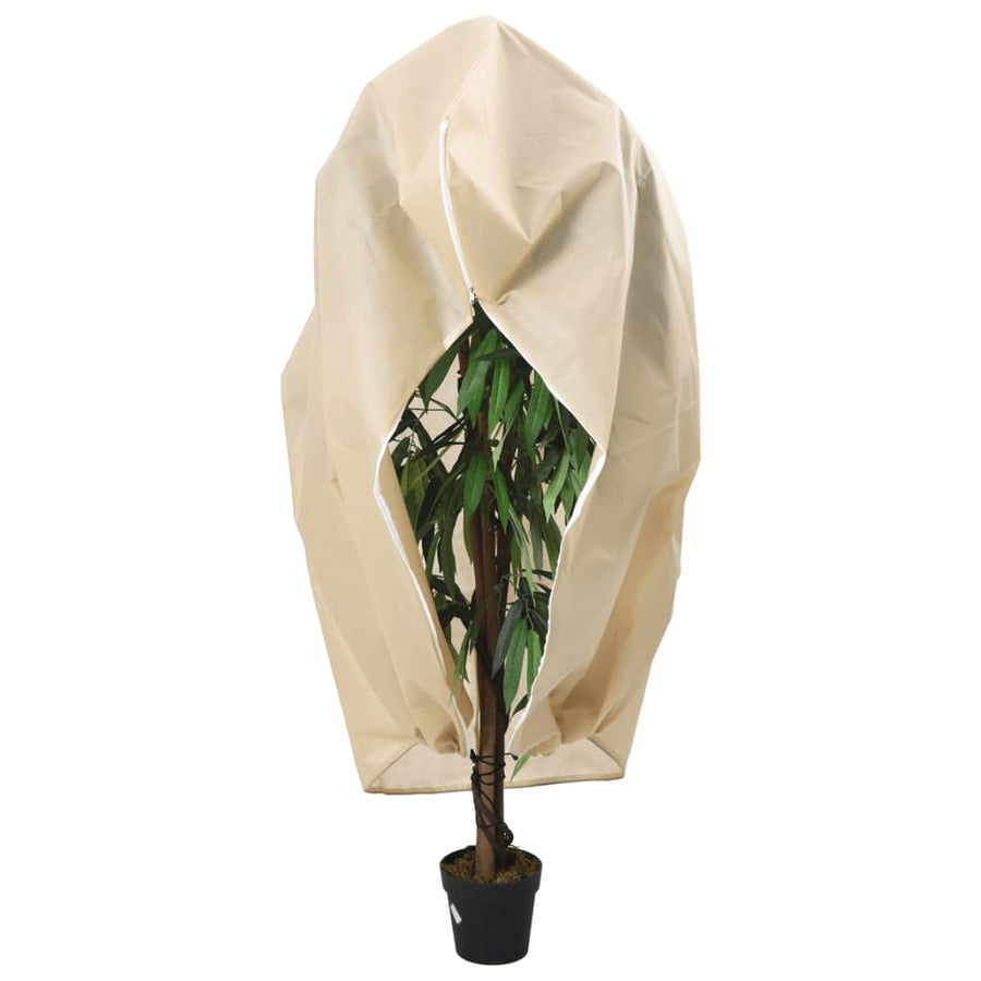 Plantenhoezen Met Ritssluiting 2 St 70 G/M² 3,14X2,5 M